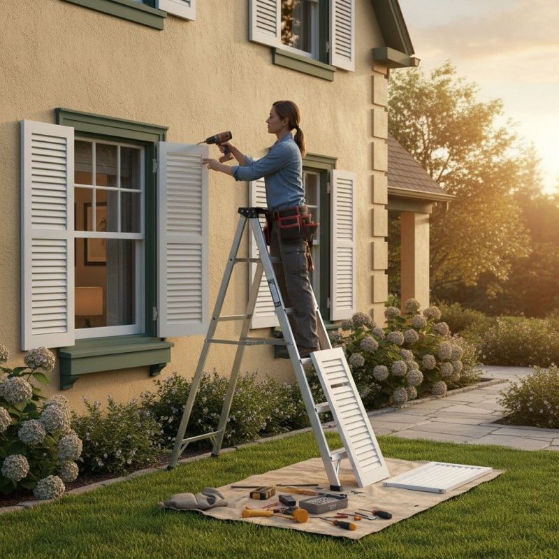 Shutter Reattachment in Olathe, KS