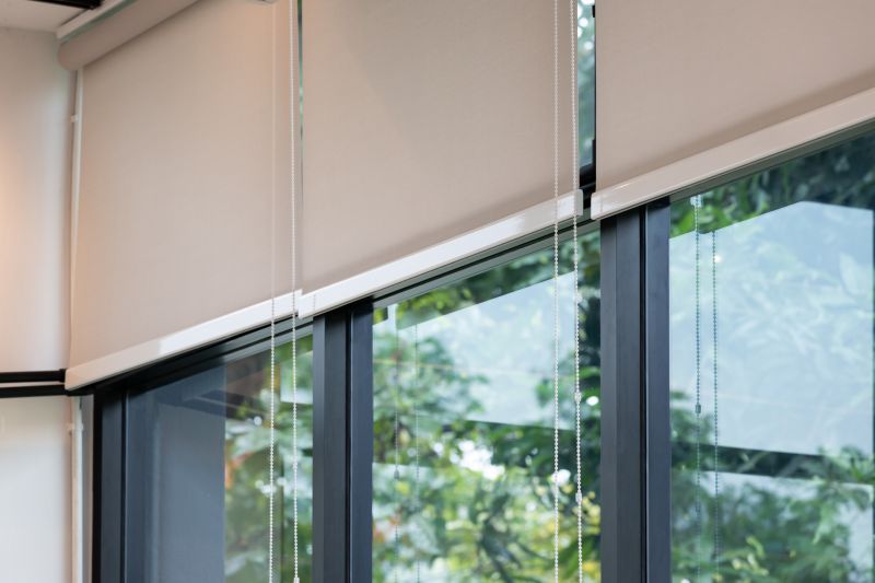 Roman Shades Installation in Denver, CO